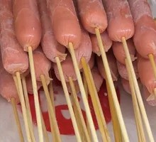 Flower-shaped Ham Sausage