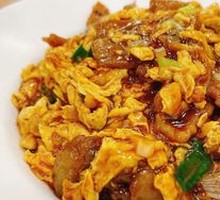 Sour Stir-Fried Egg with Wood Ear Mushrooms