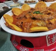 Stewed Fish with Cornbread