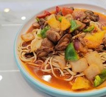 Spicy麻 Chicken Noodles