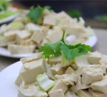 Tofu with Green Onion