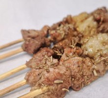 Grilled Lamb Skewers