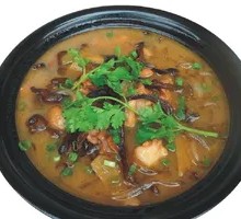 Chicken Stewed with Mushrooms