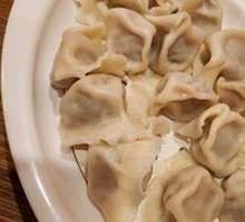 Pork and scallion dumplings