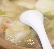 Winter Melon and Pork Dumpling Soup