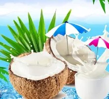 Chilled Coconut Milk