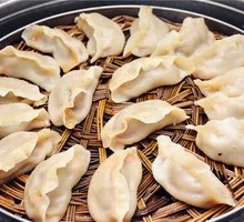 Pork and Napa Cabbage Steamed Dumplings
