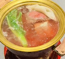Wild Red Mushroom Clear Chicken Soup