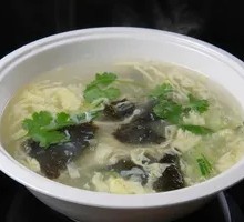 Seaweed and Egg Soup