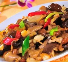 Stir-fried Pork with Mushrooms