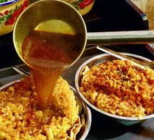 Golden Fried Egg Snail Noodles