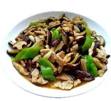 Shiitake Mushroom and Pork Slices