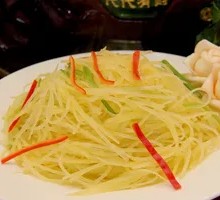 Celery and Potato Strips