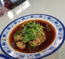 Braised Duck Blood with Tofu