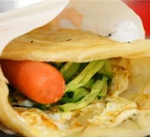 Ham Hand-Torn Pancake