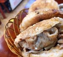 Mutton-filled flatbread