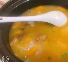 Stewed Beef Shank with Pumpkin and Potatoes