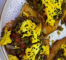 Lamb in Naan