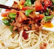 Fried Meat Noodles