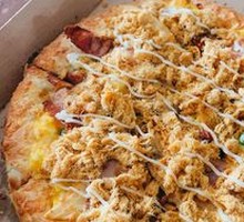Bacon-loaded Meaty Potato Pizza
