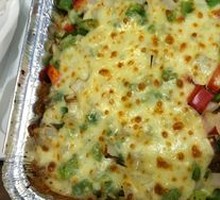 Black Pepper Beef Rice Bake