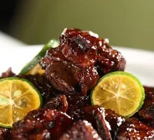 Lime Vinegar Spare Ribs