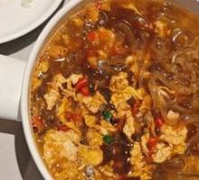 Meat Soup with Sweet Potato Noodles