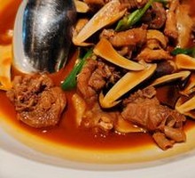 Chicken Stewed with Chicken of the Woods