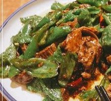 Stir-Fried Pork with Green Pepper