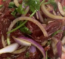 Ground Meat on a Plate