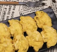 Crispy Chicken Skewers with Mushrooms