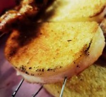 Grilled Steamed Bun Slices