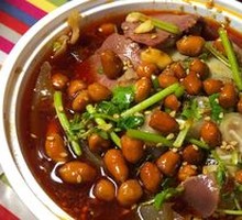 Spicy Sichuan Beef and Ox Tripe in Sour Soup