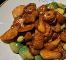 Pickled Garlic, Chinese Yam and Pig Intestine Stew