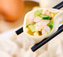 Cucumber and Shrimp Dumplings