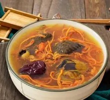 Bird's Nest Mushroom Chicken Soup