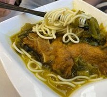 Sour Cabbage Pork Cutlet Noodles