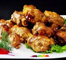Braised Lamb Knuckle Tendons in Soy Sauce