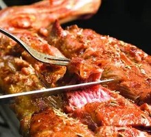 Charcoal-Roasted Lamb Leg