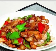 Spicy Pork Fried Rice Bowl