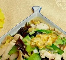 Wood Ear Mushroom with Pork