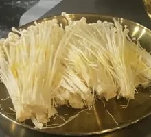 Grilled Enoki Mushrooms