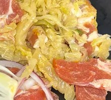 Sour Cabbage with Pork Belly