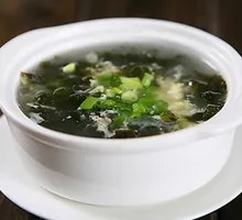 Seaweed and Egg Soup