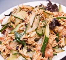 Wood Ear Mushroom and Pork Rice Bowl