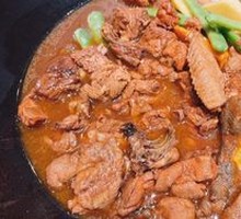 Pork Rib and Chicken Pot