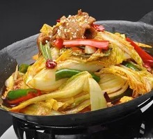 Spicy Pot-Braised Baby Bok Choy