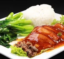 Preserved Vegetable Braised Pork Rice