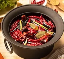 呷哺香辣牛油锅底