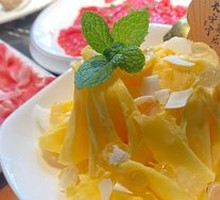 Mango Sago Ice Shaved Dessert